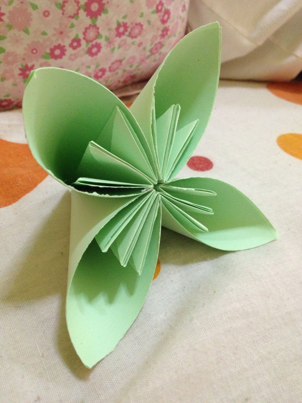 Aaand. The flower is COMPLETE.