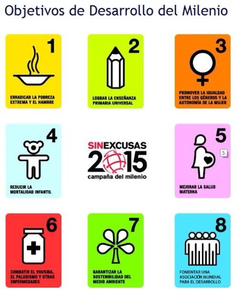 Acabar con la pobreza es uno de los objetivos de desarrollo del milenio