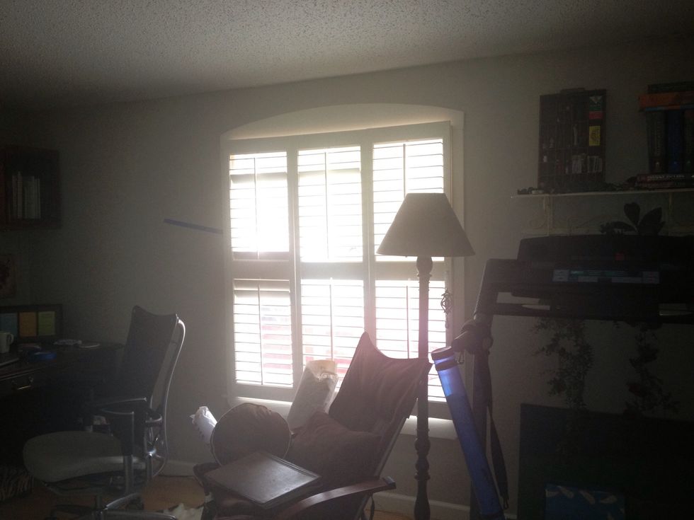 Accent wall in my home office.