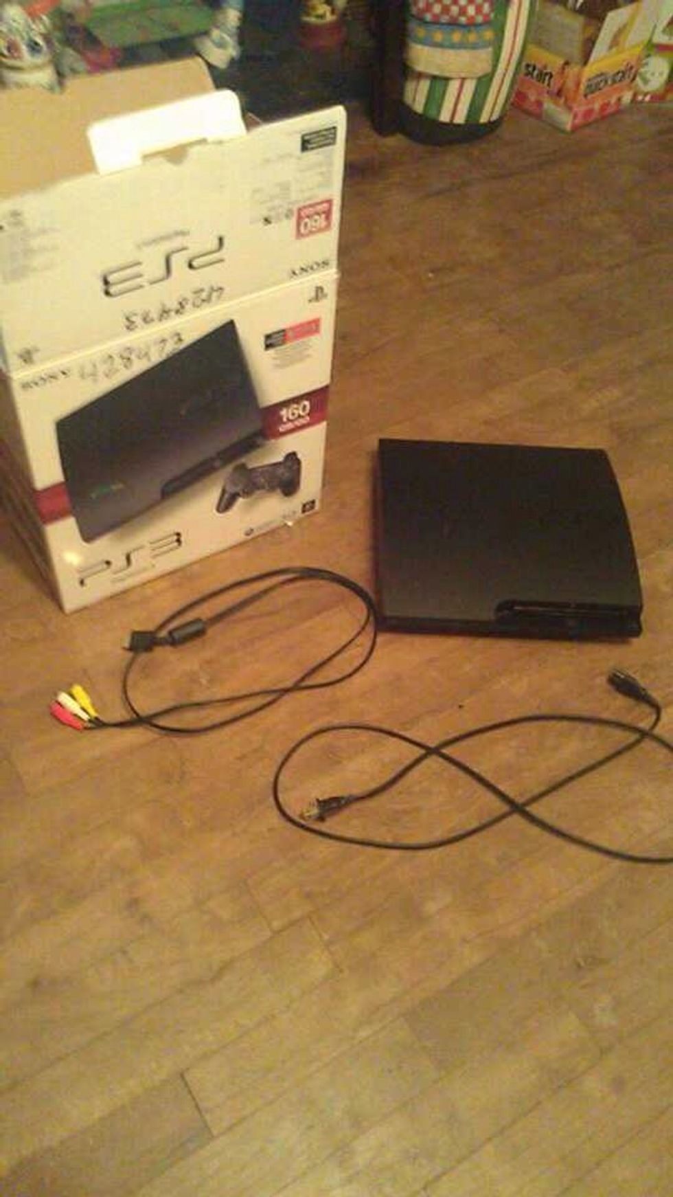 Access all the cords that are inside the box