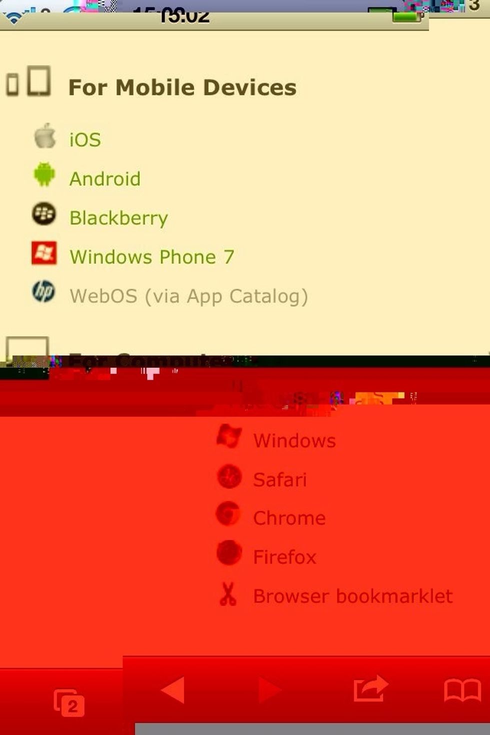 Access your shopping lists from any device.