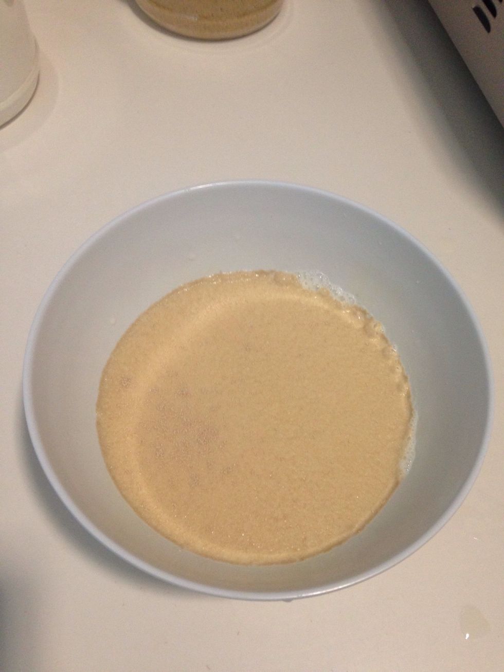 Activate yeast in milk