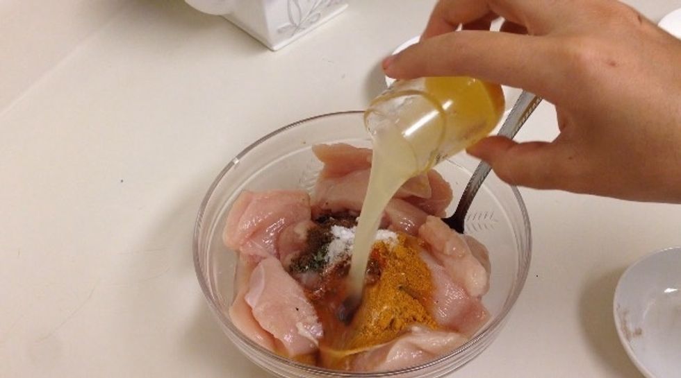 Add 1 1/2 tbsp lemon juice