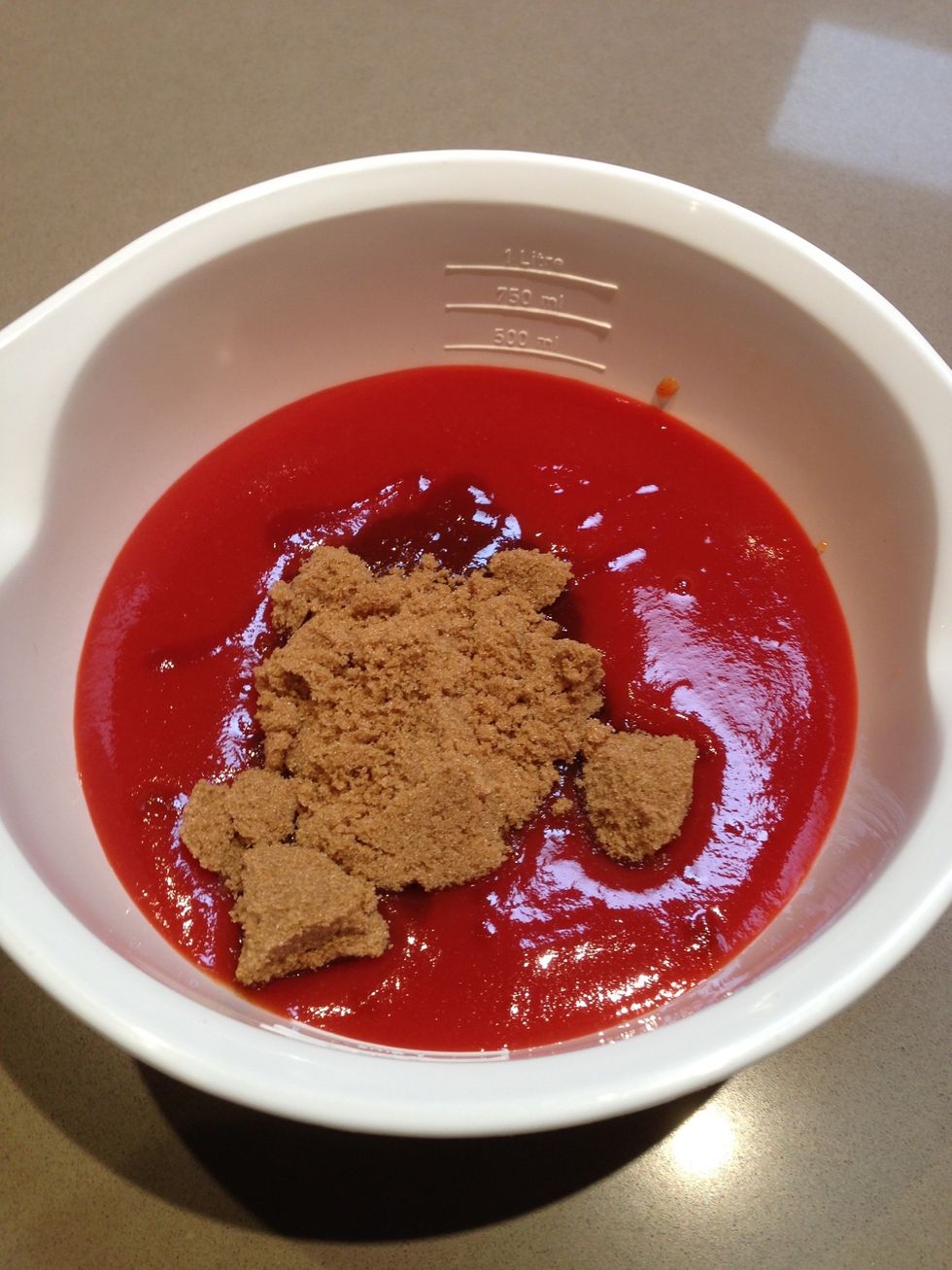 Add 1/2 a cup of brown sugar