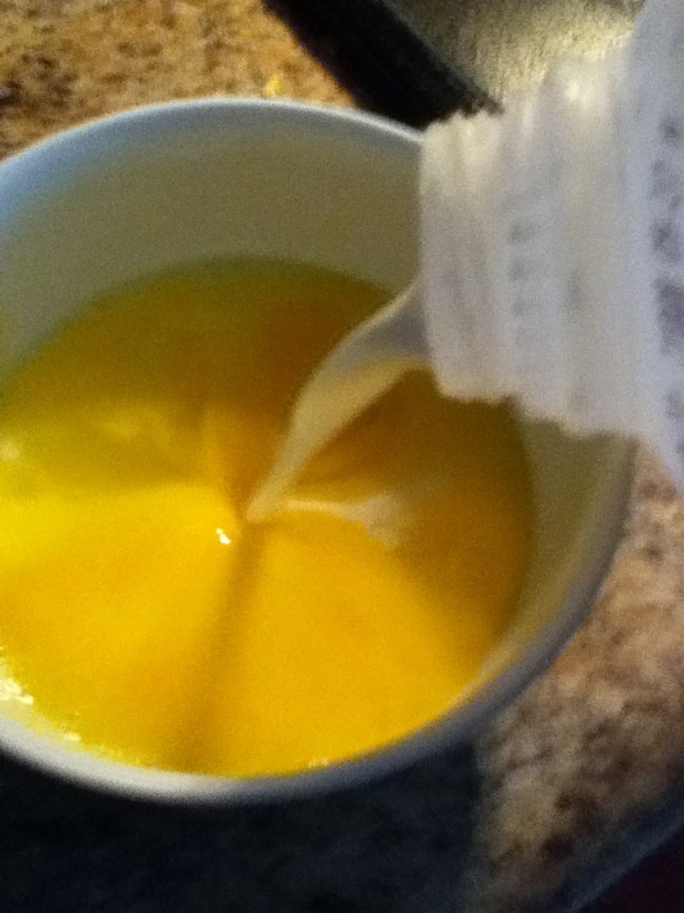 Add 1/2 a cup of milk