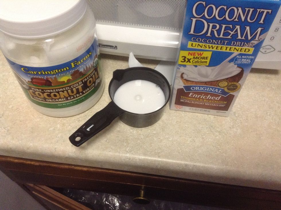 Add 1/2 cup coconut milk and 1 cup sugar