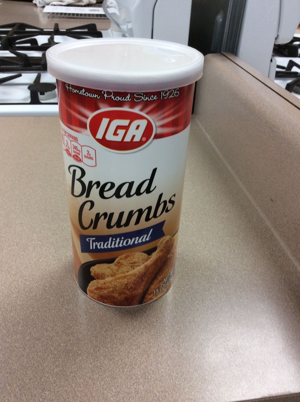 Add 1/2 cup of Bread crumbs