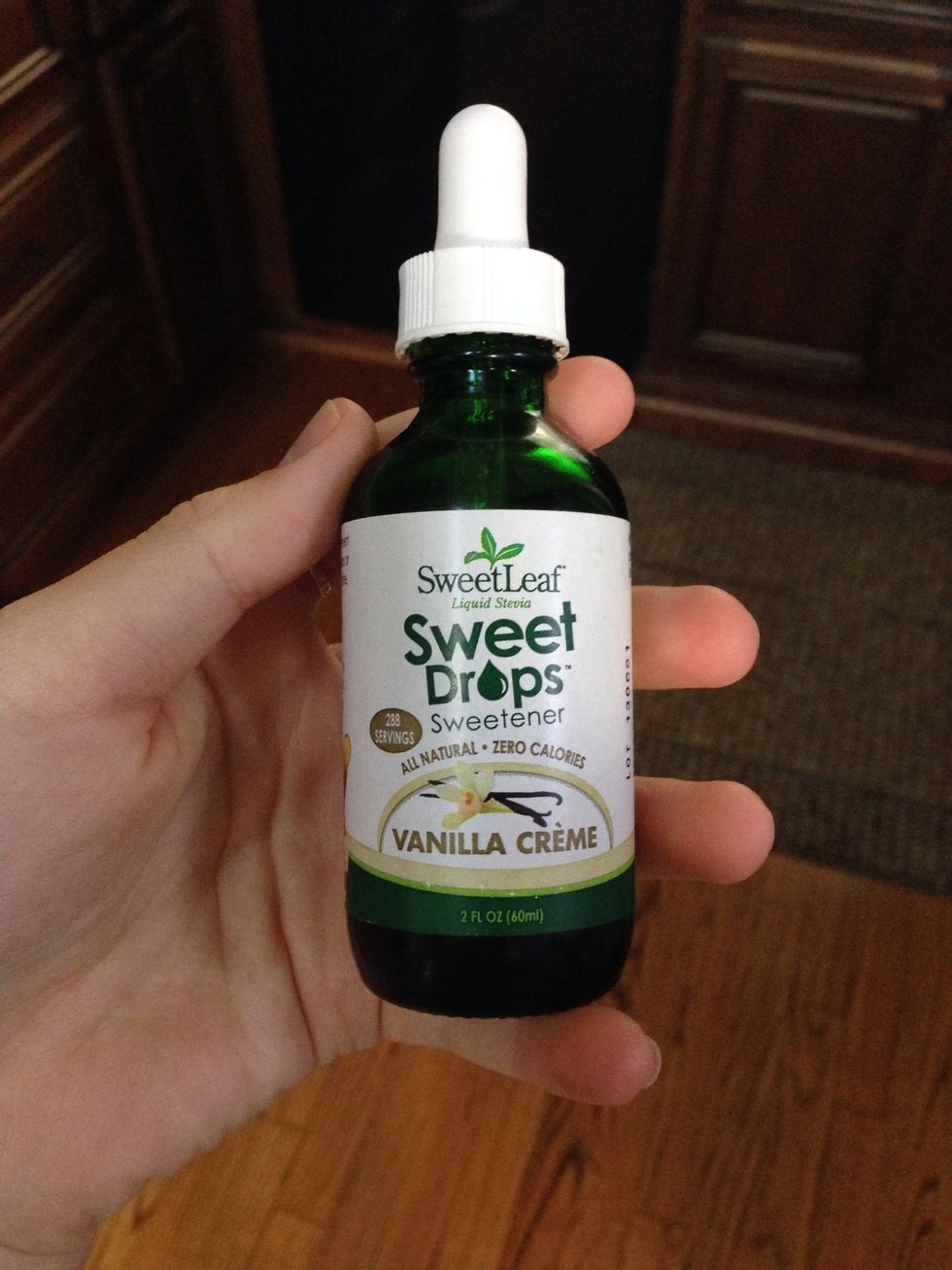 Add 1-2 drops of sweetener