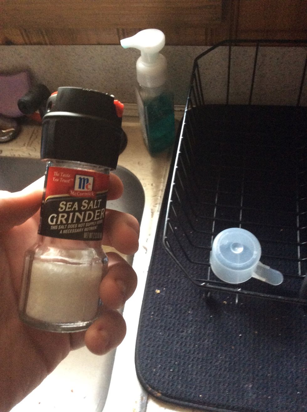 Add 1-2 tablespoons of salt