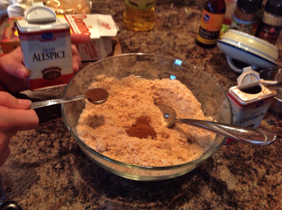 Add 1/2 teaspoon of all spice.