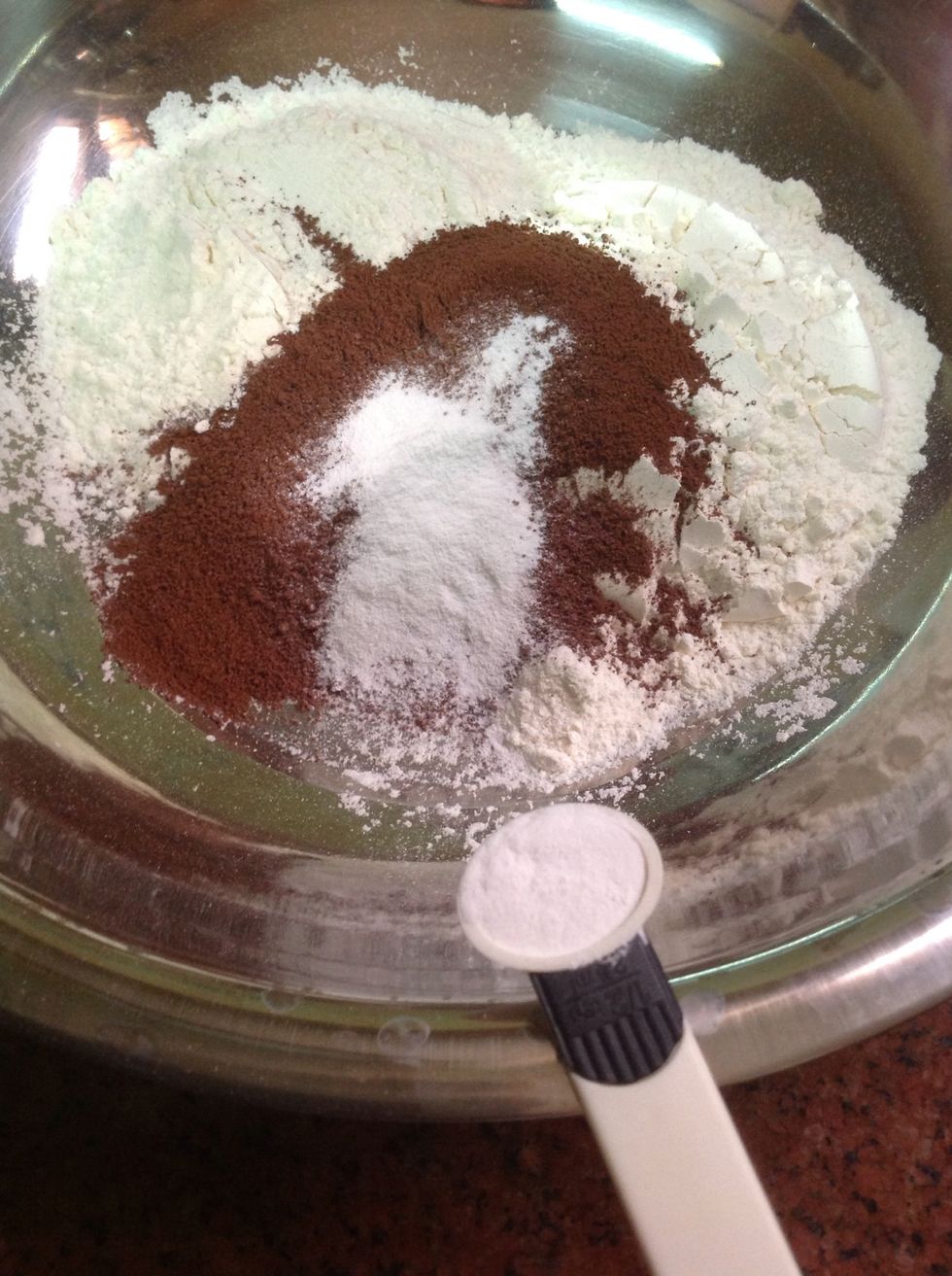 add 1/2 teaspoon of baking powder.
