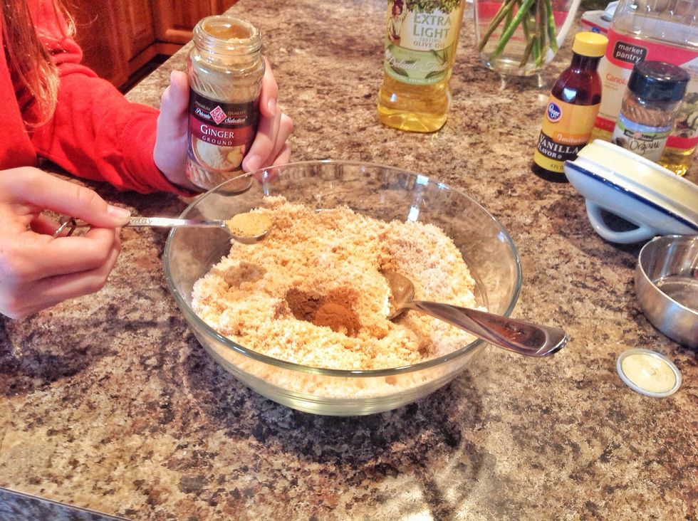 Add 1/2 teaspoon of ginger.