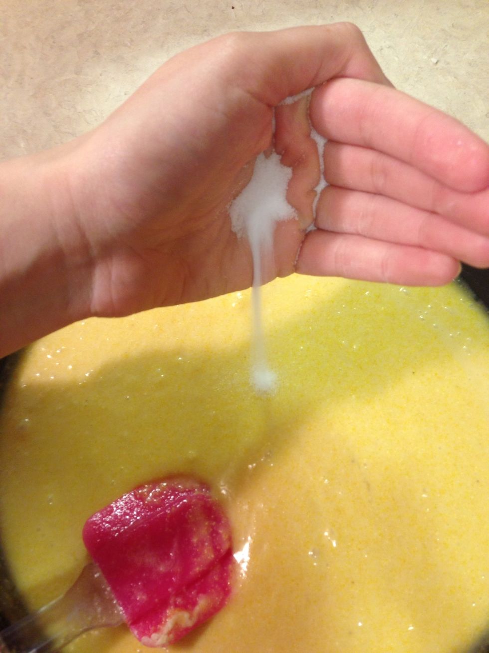 Add 1/2 teaspoon of salt