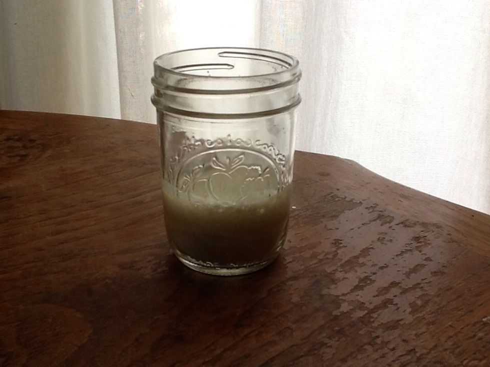 Add 1/2 teaspoon of vinilla extract,1 tablespoon of vegetable oil,and 1 teaspoon of milk ( you can use soy milk ,almond milk etc.