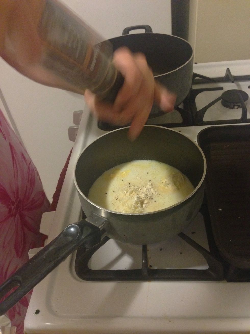 Add 1/2 tsp of black pepper. Sorry for the bad image. :/