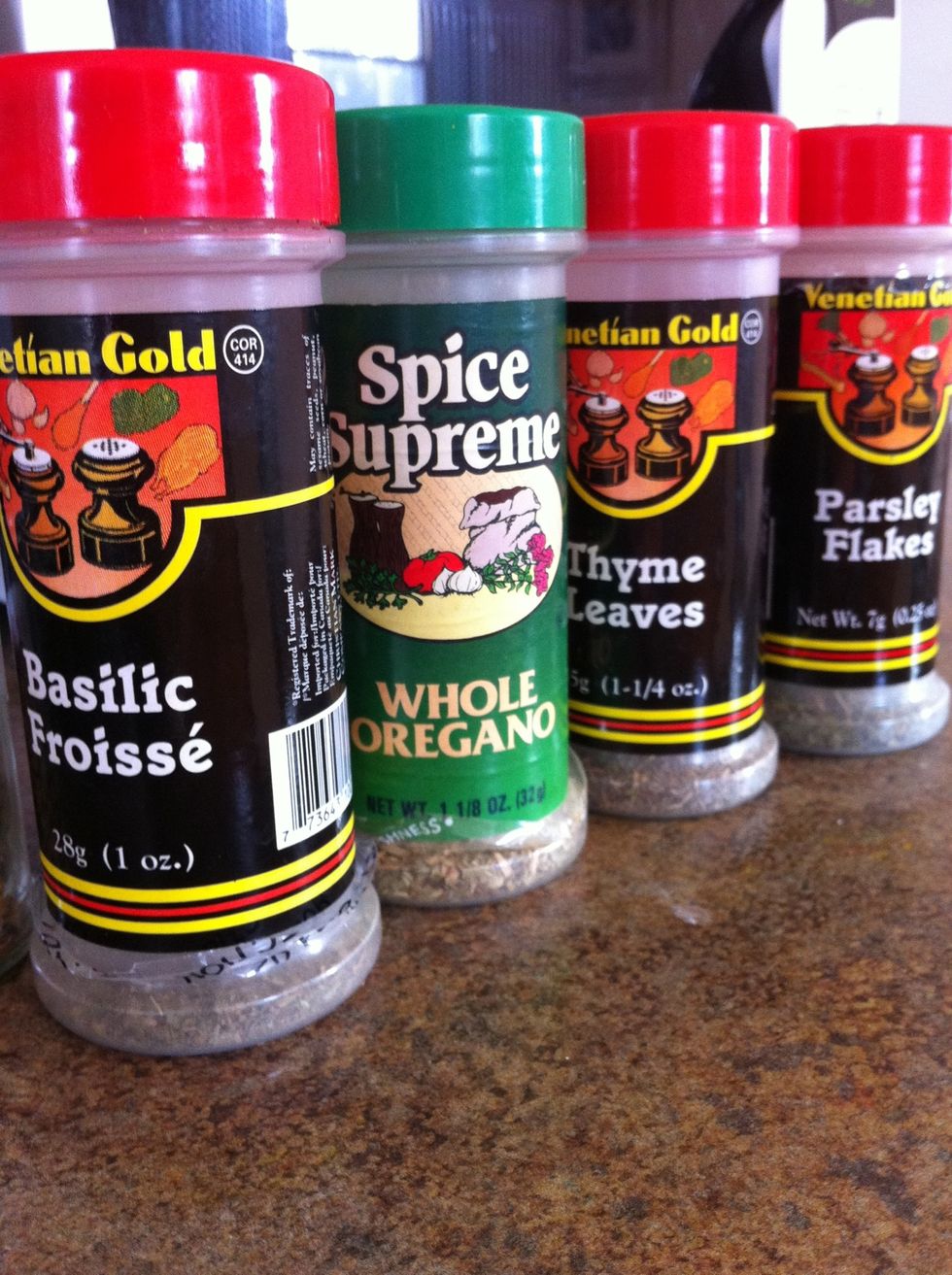 Add 1/2 tsp of each.