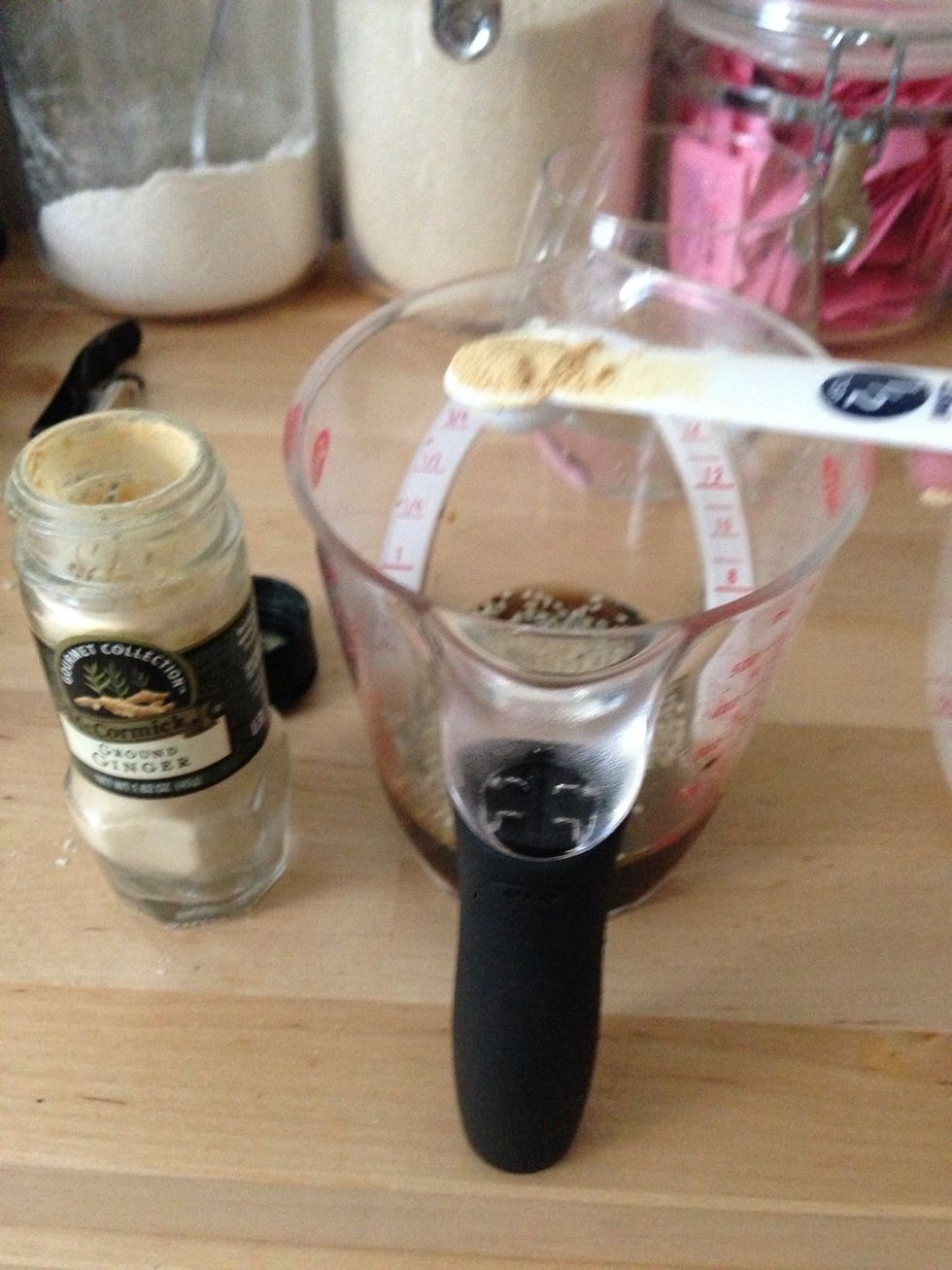Add 1/2 tsp of ground ginger to the mixture.