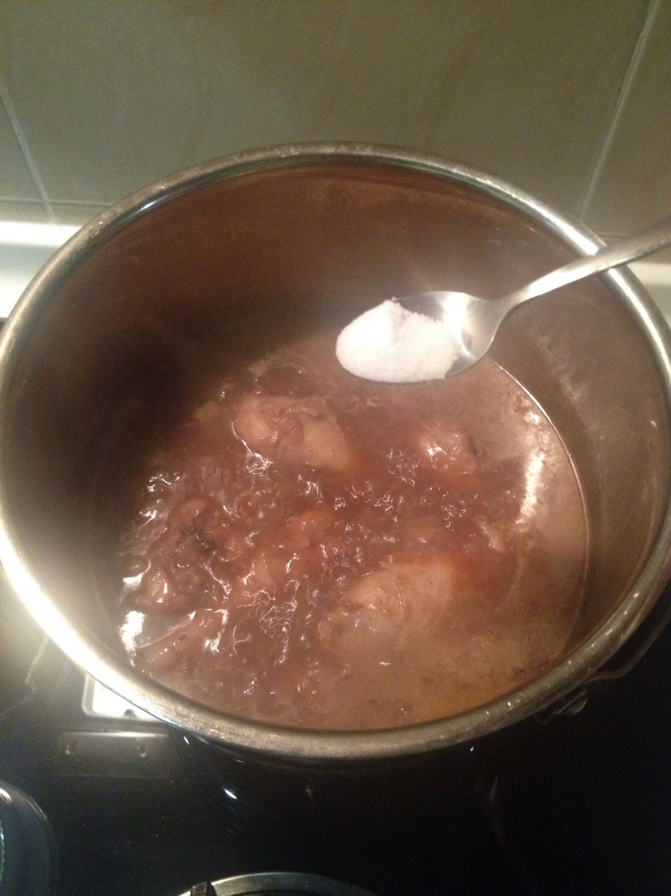 Add 1/2 tsp of salt and mix well or adjust the salt according to your taste. \ud83d\ude09