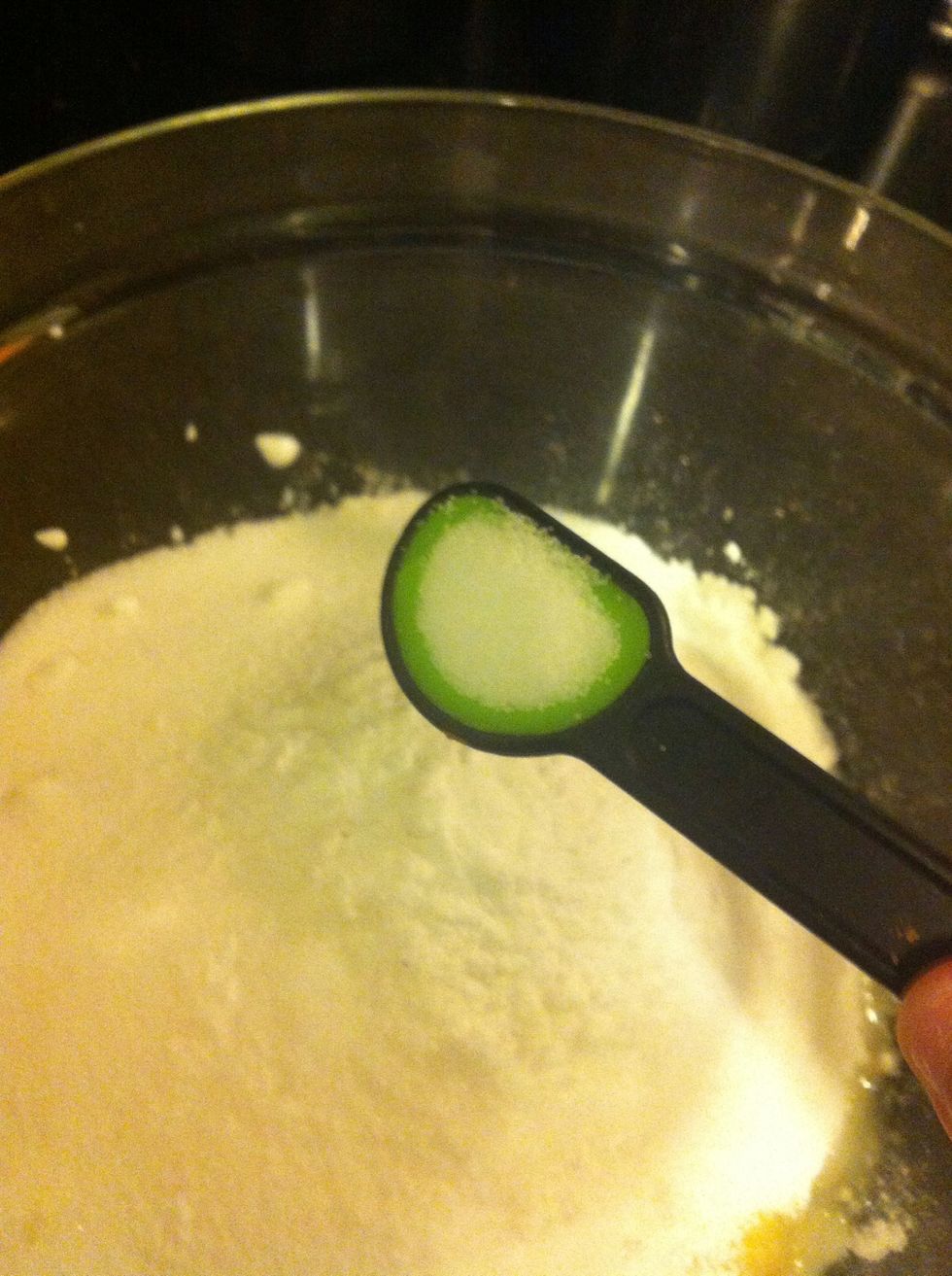 Add 1/2 tsp salt.