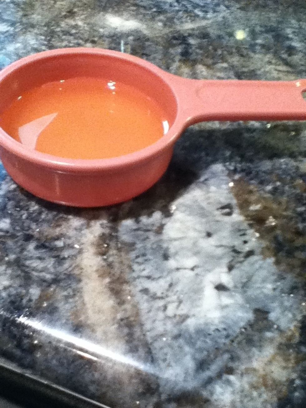 Add 1/3 cup of lemon juice. If your teeth are sensitive then you may want to use a little less