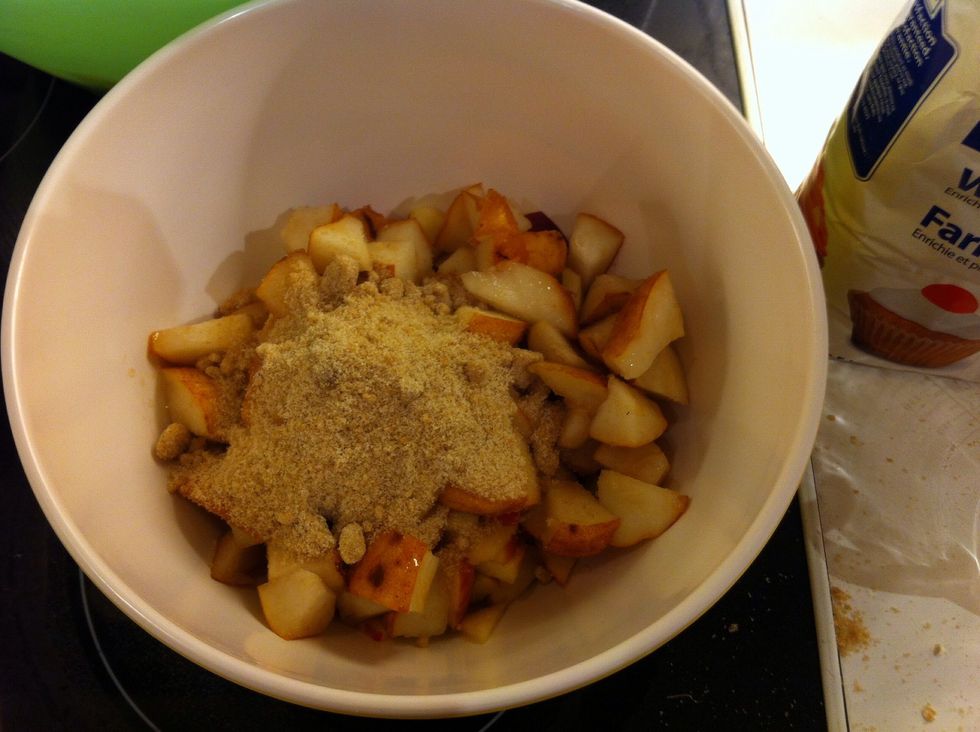 Add 1/4 cup brown sugar