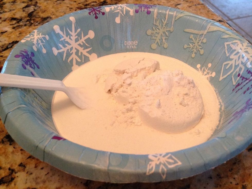 Add 1/4 cup of flour to have a thick texture