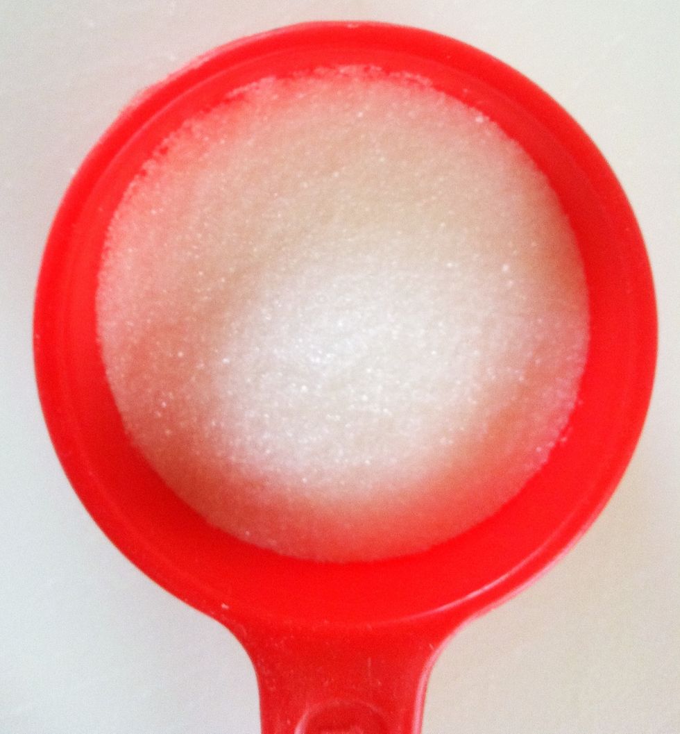 Add 1/4 cup of sugar.