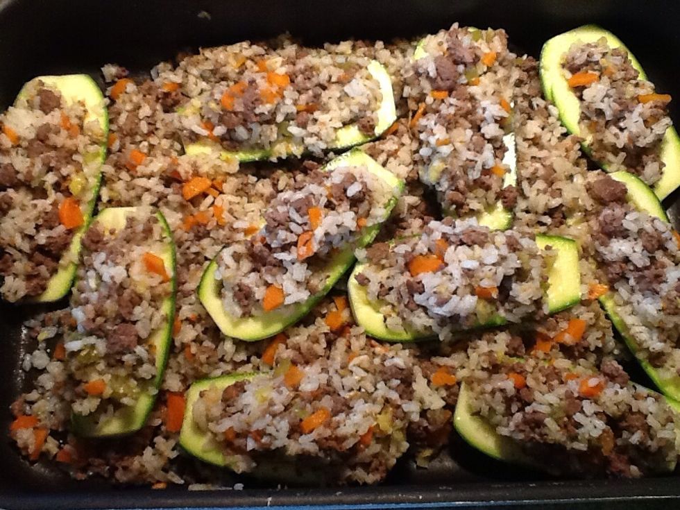 Add 1/4 cup of water to bottom of pan, cover with foil or lid and cook for 1/2 hour at 350 degrees. Remove lid/foil and cook another 15 minutes. Poke Kusa with a fork, they should be soft.
