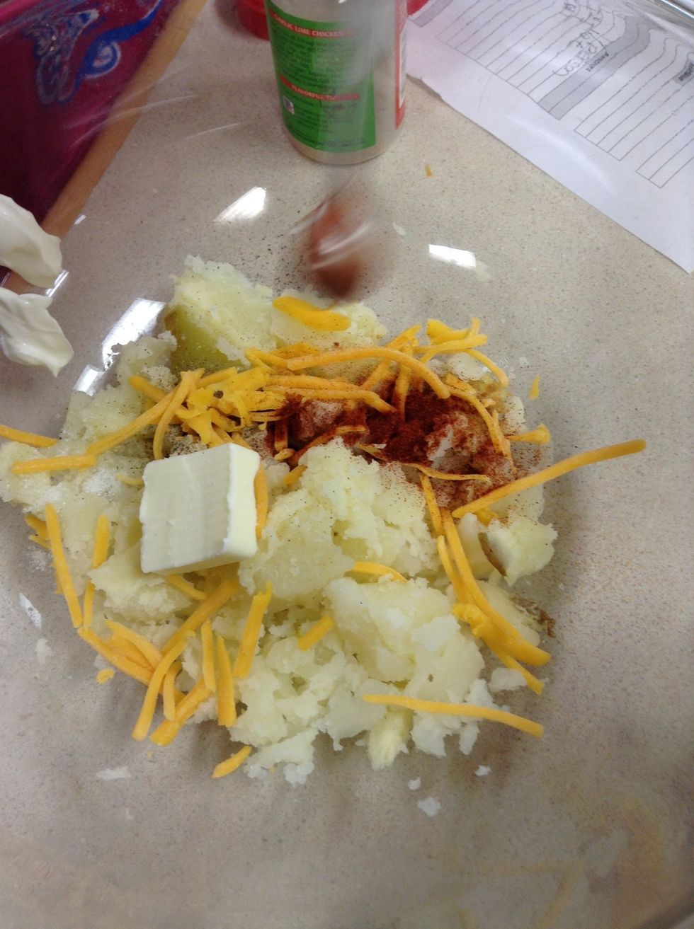 Add 1/4 teaspoon of paprika