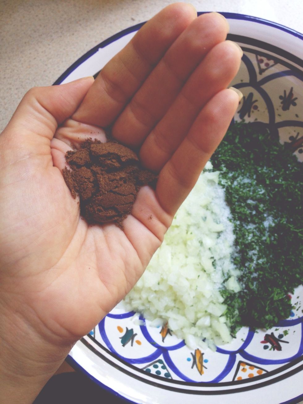 Add 1.5 tsp all-spice.