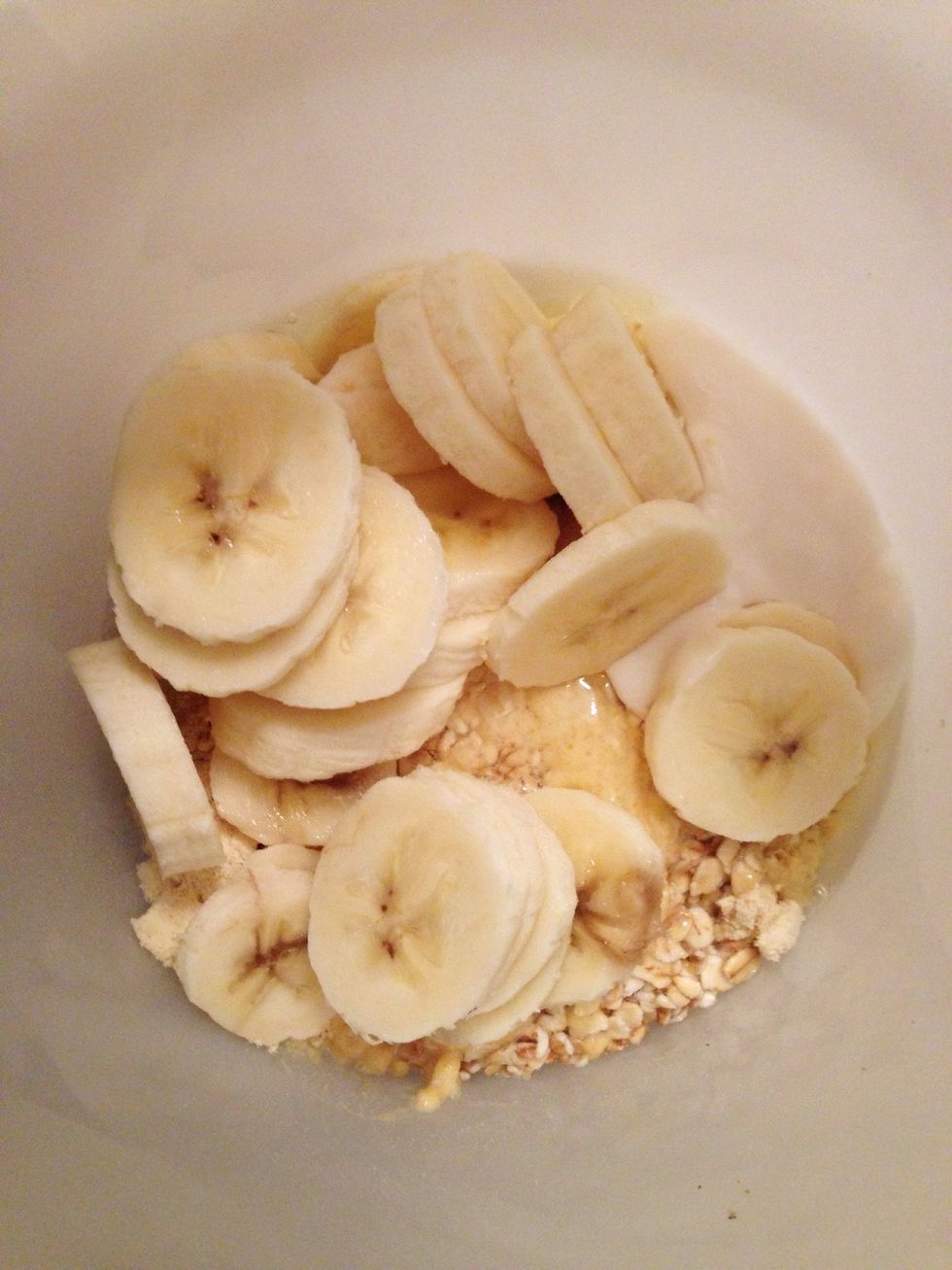 Add 1 banana.