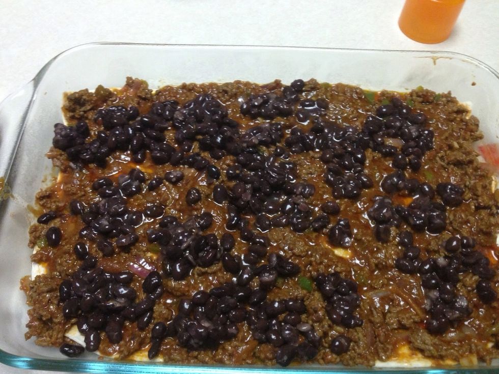 Add 1 can of drained black beans.