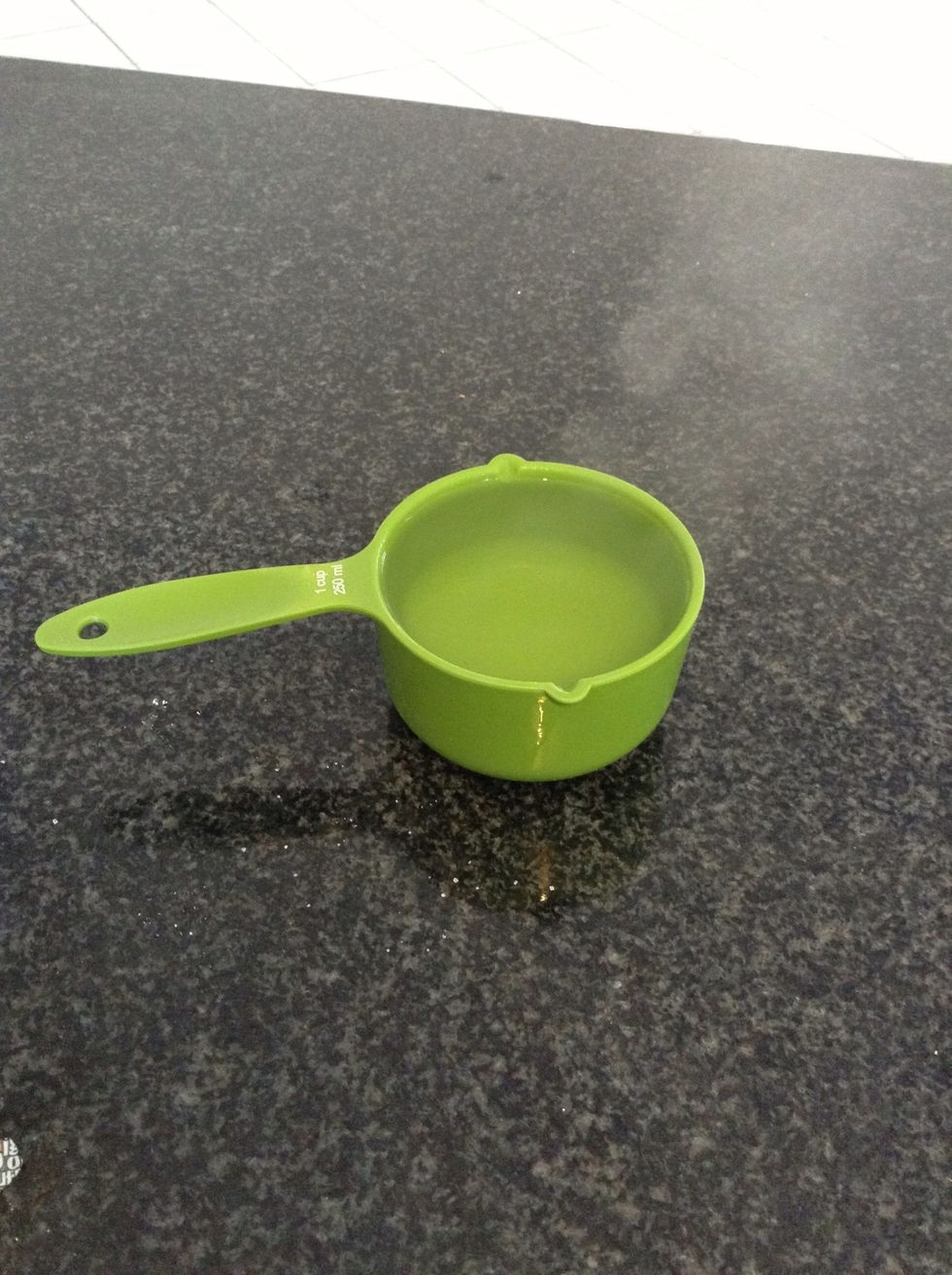 Add 1 cup boiling water