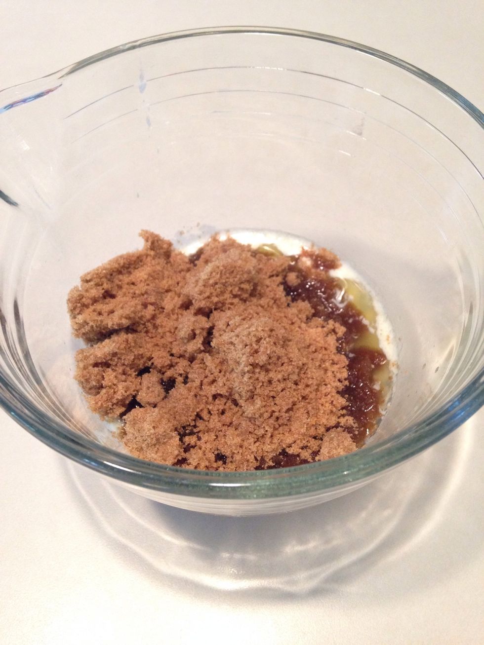 Add 1 cup brown sugar.