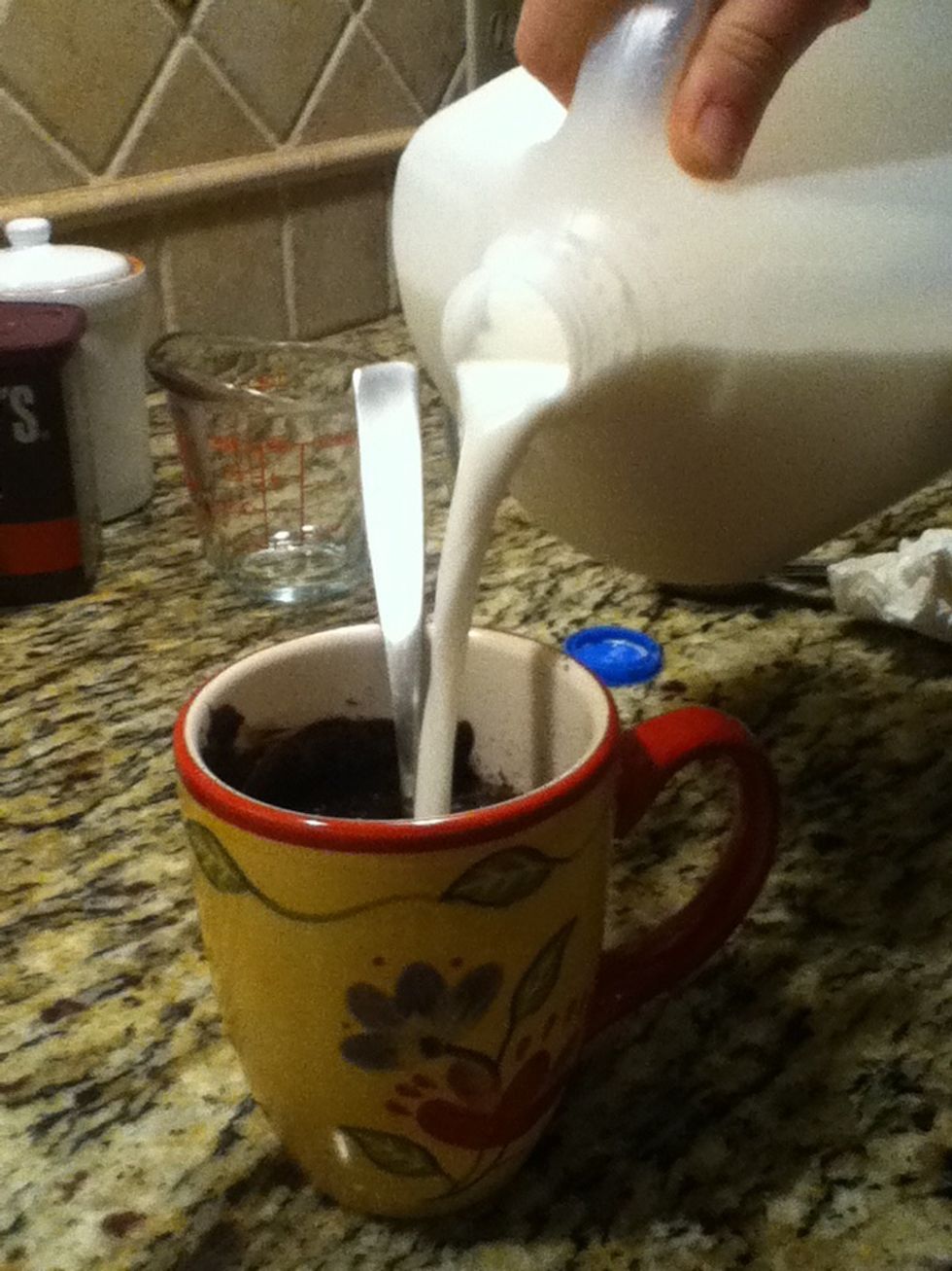 Add 1 cup of milk
