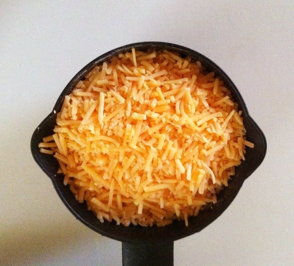 Add 1 cup of shredded cheddar cheese.