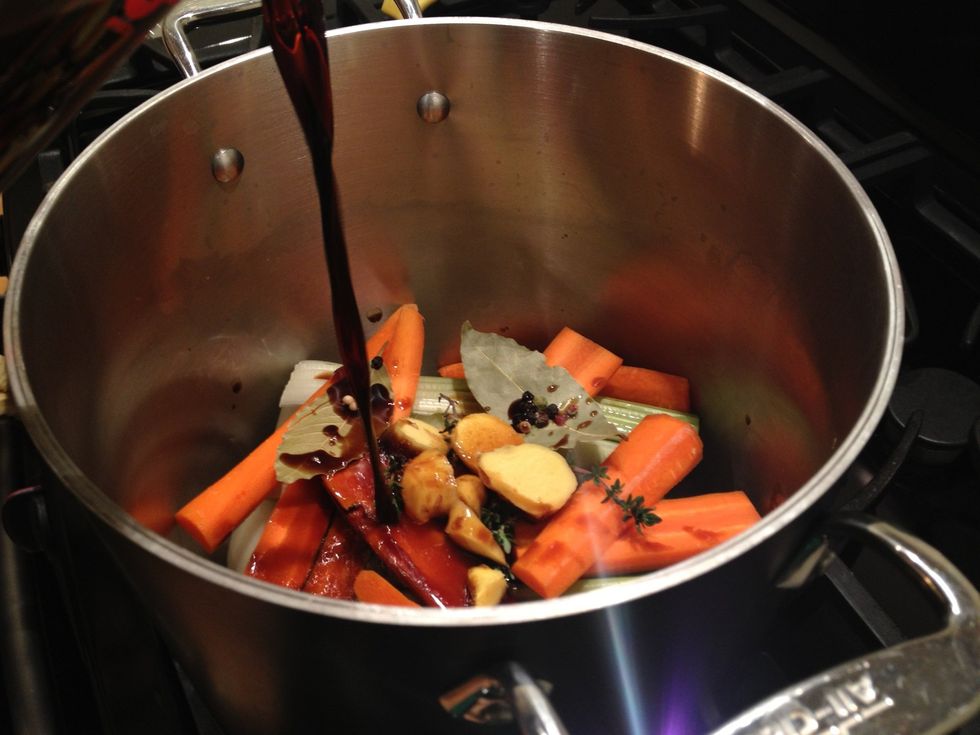 Add 1 cup of tamari.