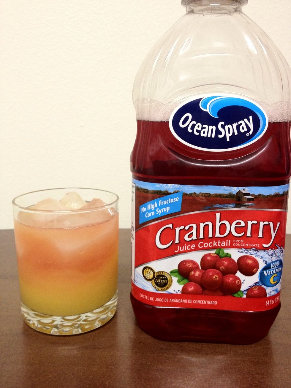 Add 1 ounce of Cranberry Juice to the mix. Mmmmmmm.... :)