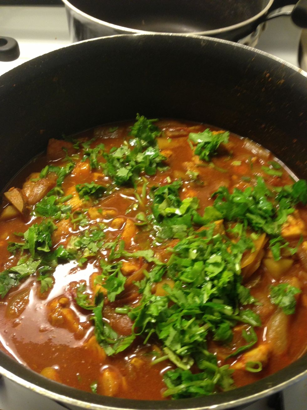 Add 1 oz of cilantro