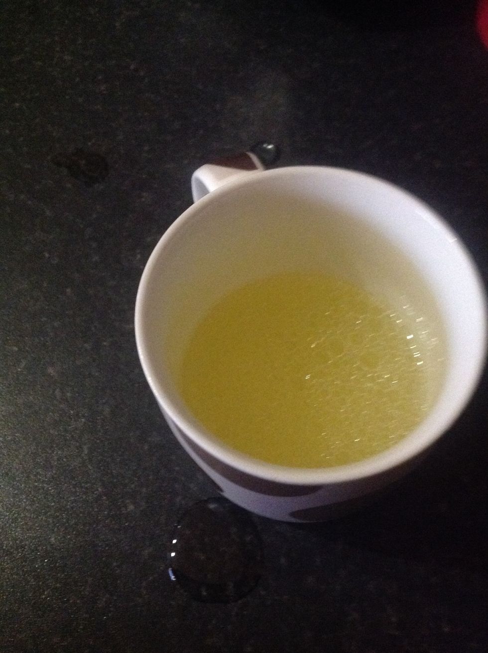 Add 1 small lemon or 1/2 a big lemon to the mixture, don't use lemon juice you've bought because it wont be as fresh and may have been processed