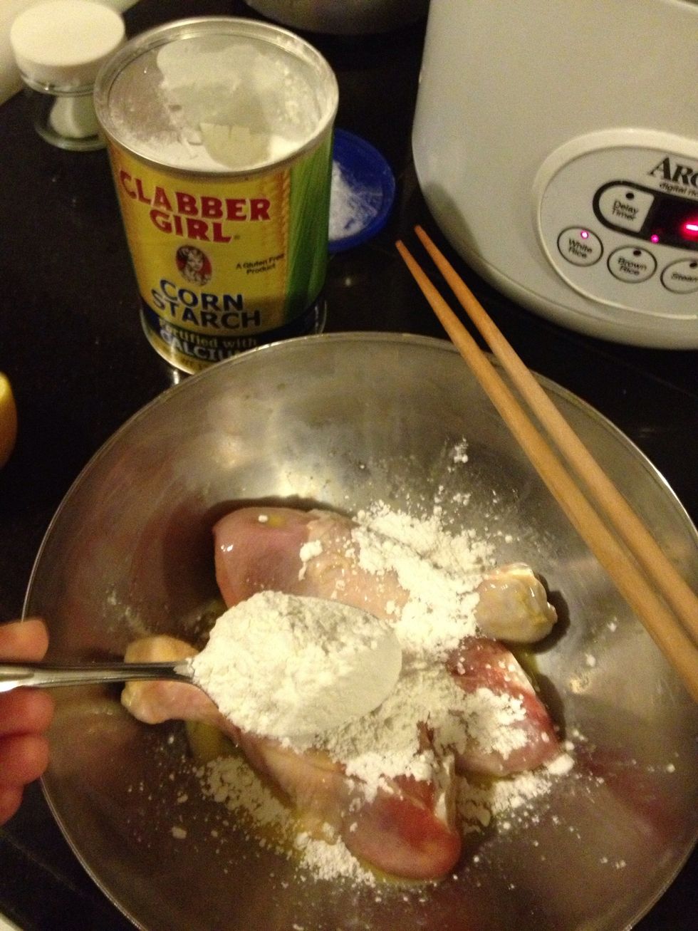 Add 1 tablespoon corn starch.