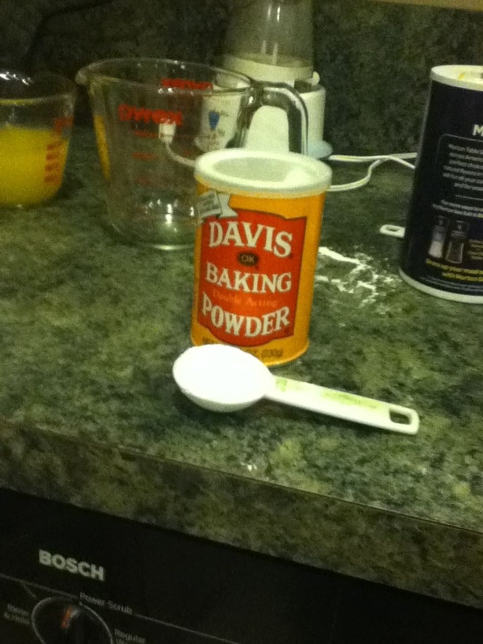 Add 1 tablespoon of baking powder