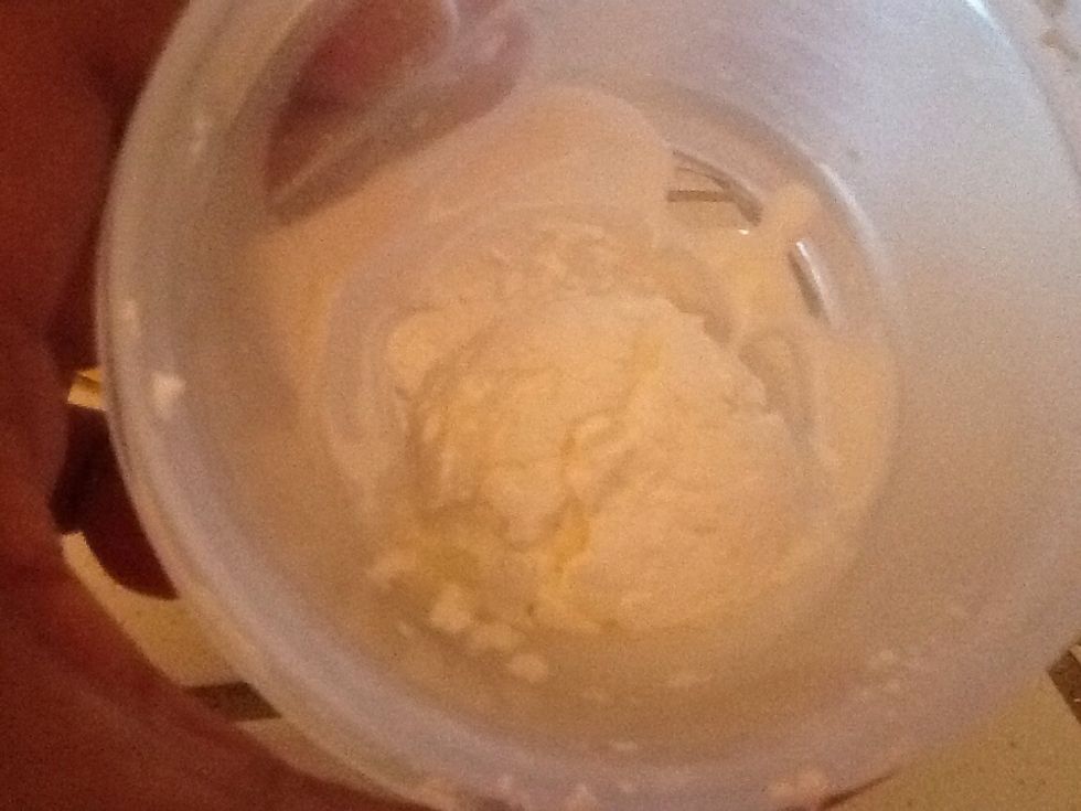 Add 1 tablespoon of cornstarch to your bowl