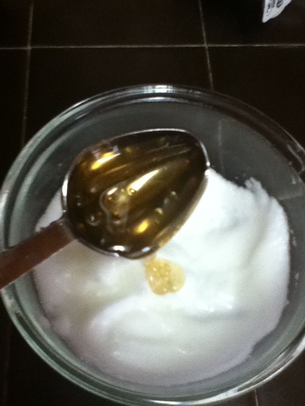 Add 1 tablespoon of honey.