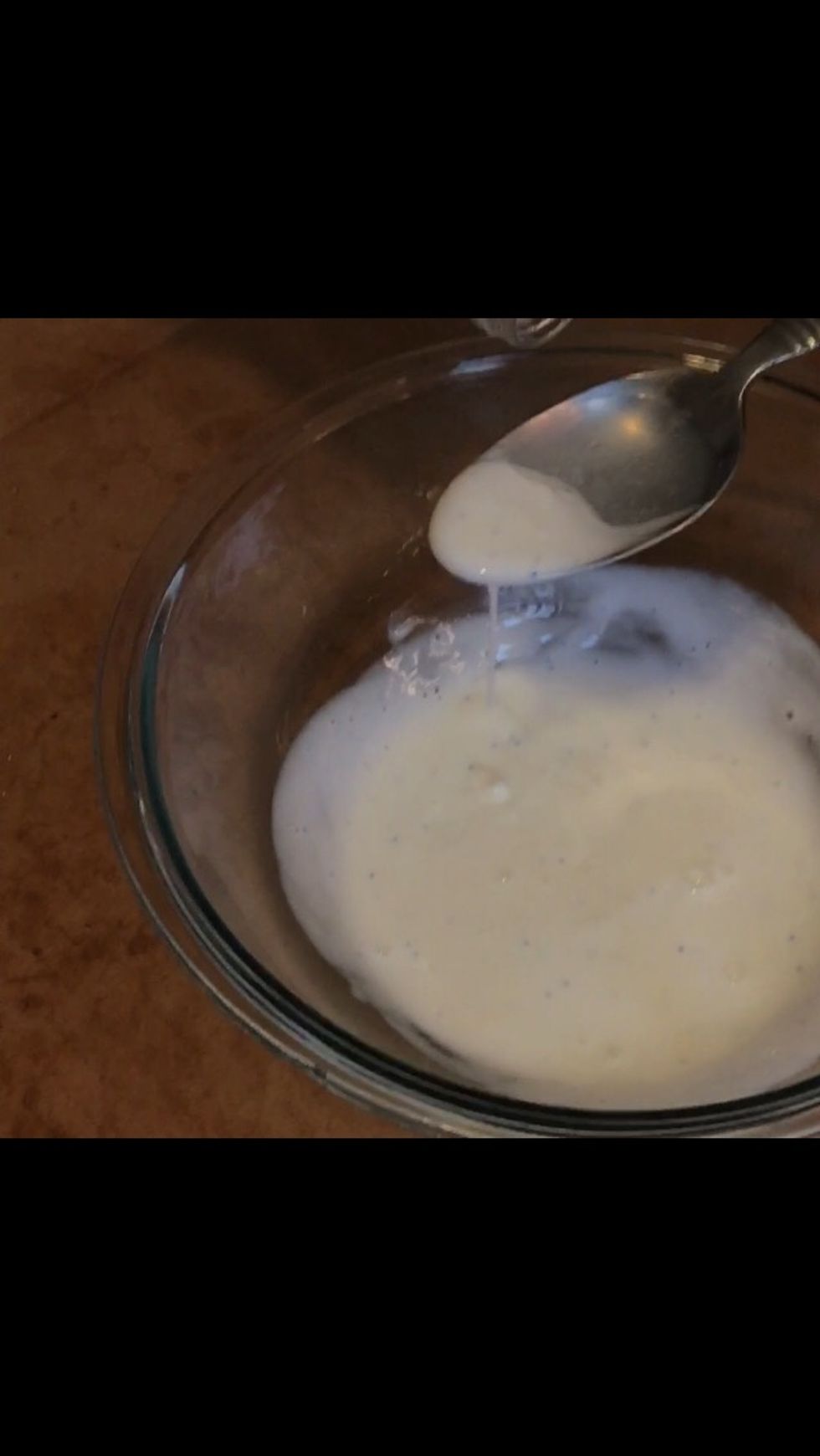 Add 1 tablespoon of water