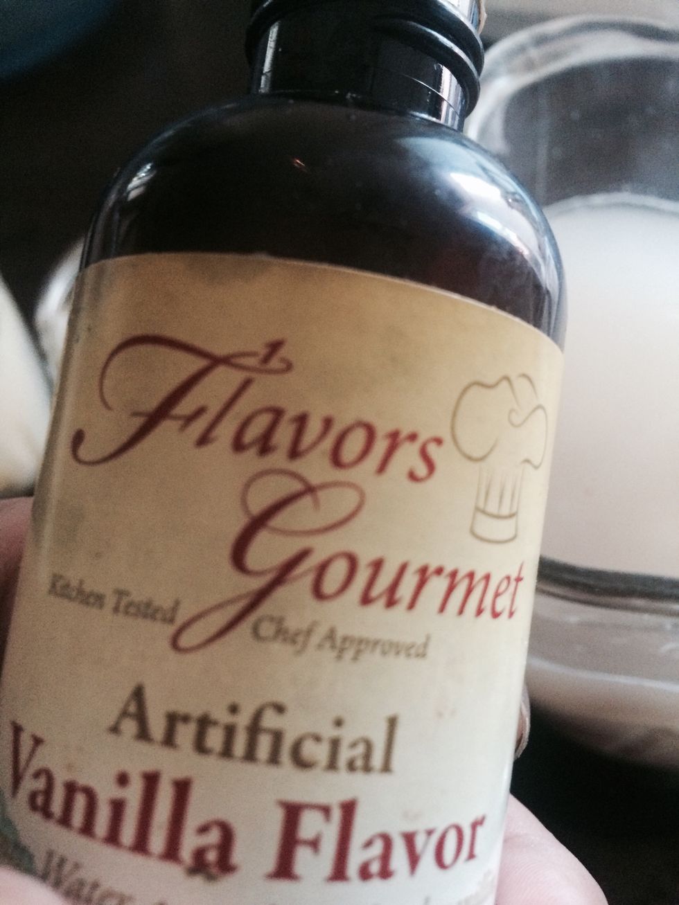 Add 1 tbs of vanilla