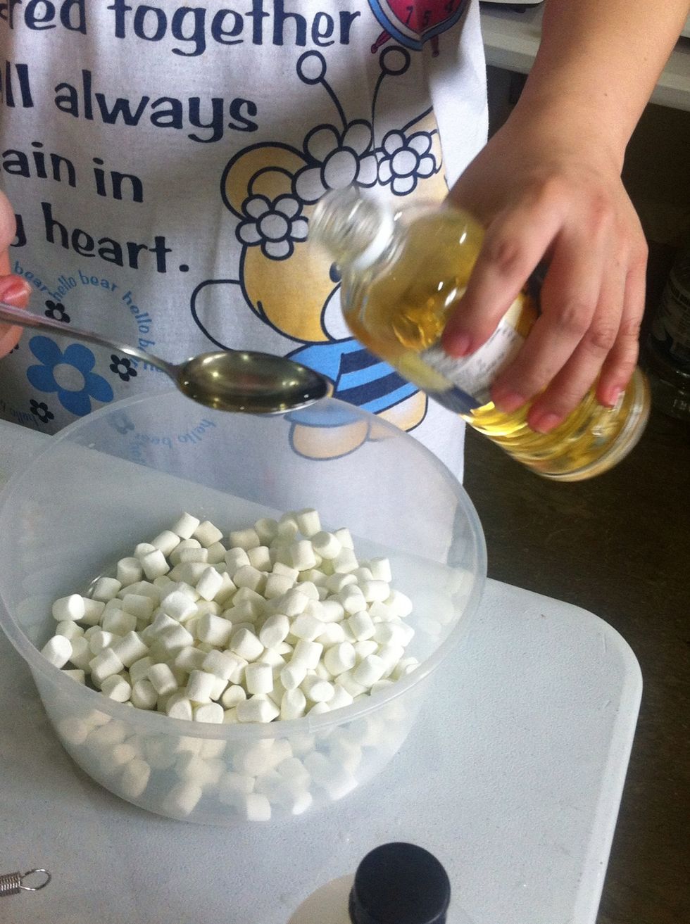 Add 1 tbsp. of corn syrup