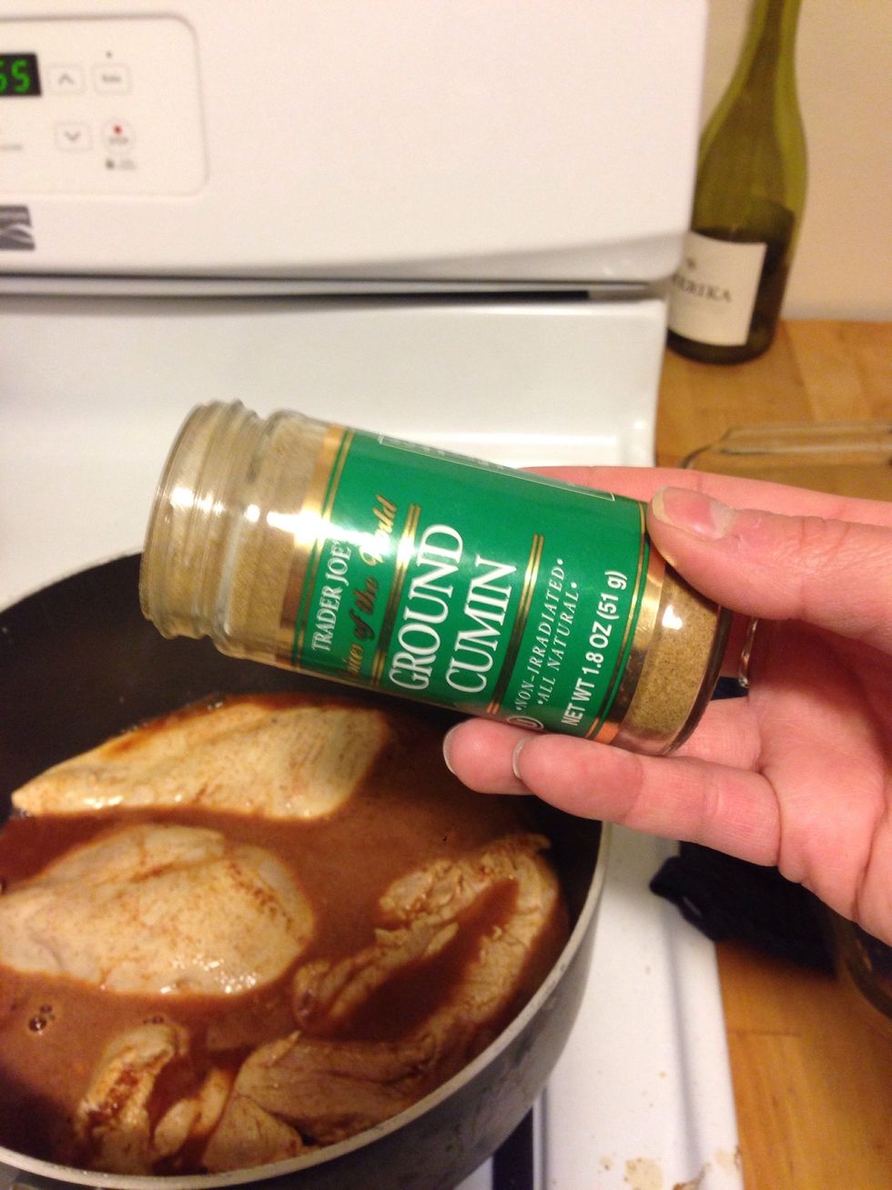 Add 1 tbsp of cumin.