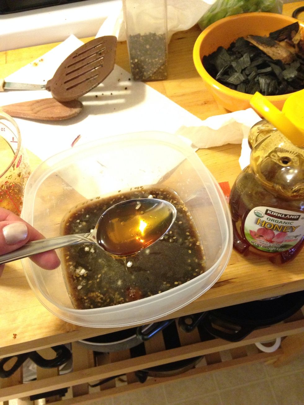 Add 1 tbsp of honey.