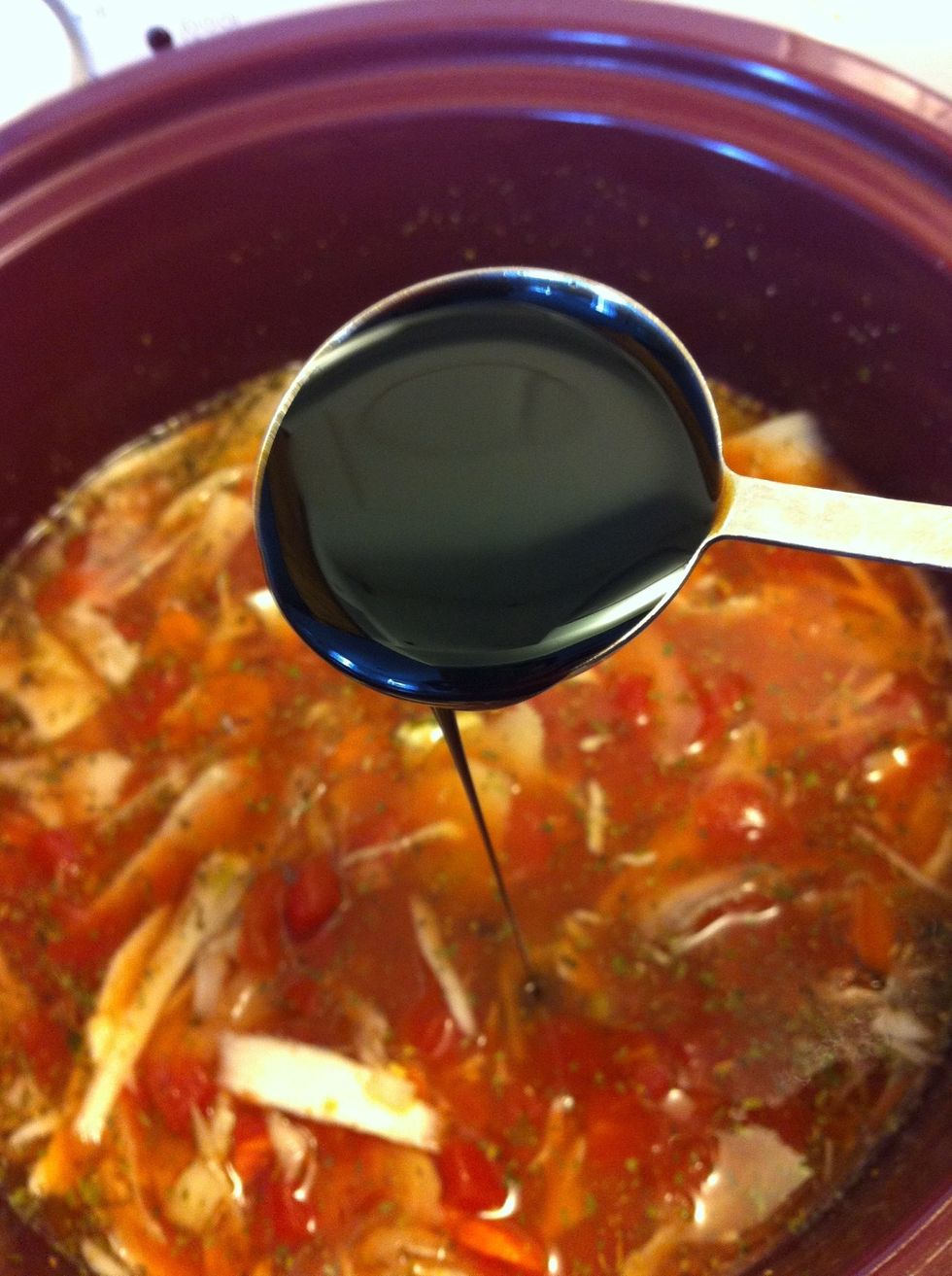 Add 1 tbsp of liquid beef bouillon. (Can use low sodium)